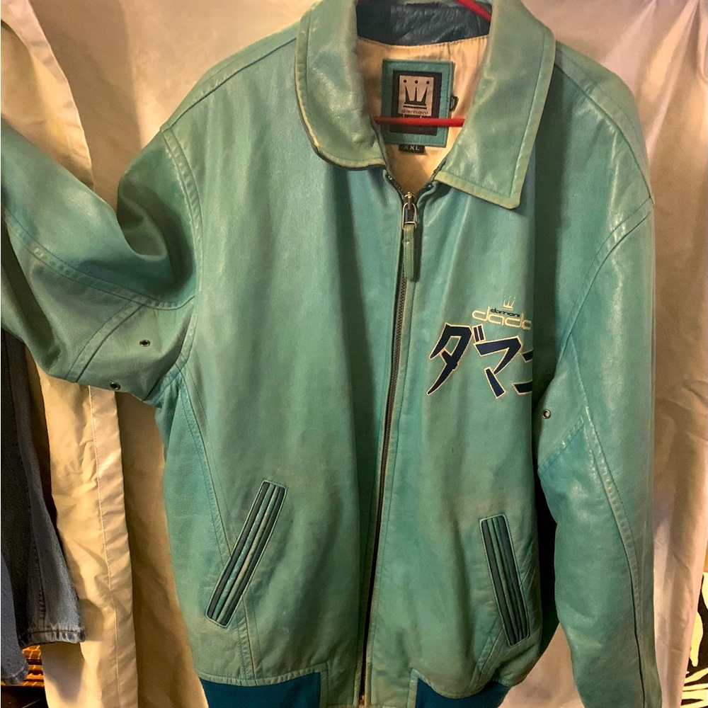 Vintage damani dada leather jacket